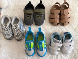Schuhpaket, Gr. 19-22, Baby, Kinder - Sommer, Sandalen, Top!