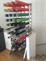FOLIENSTÄNDER aus Chromstahl
