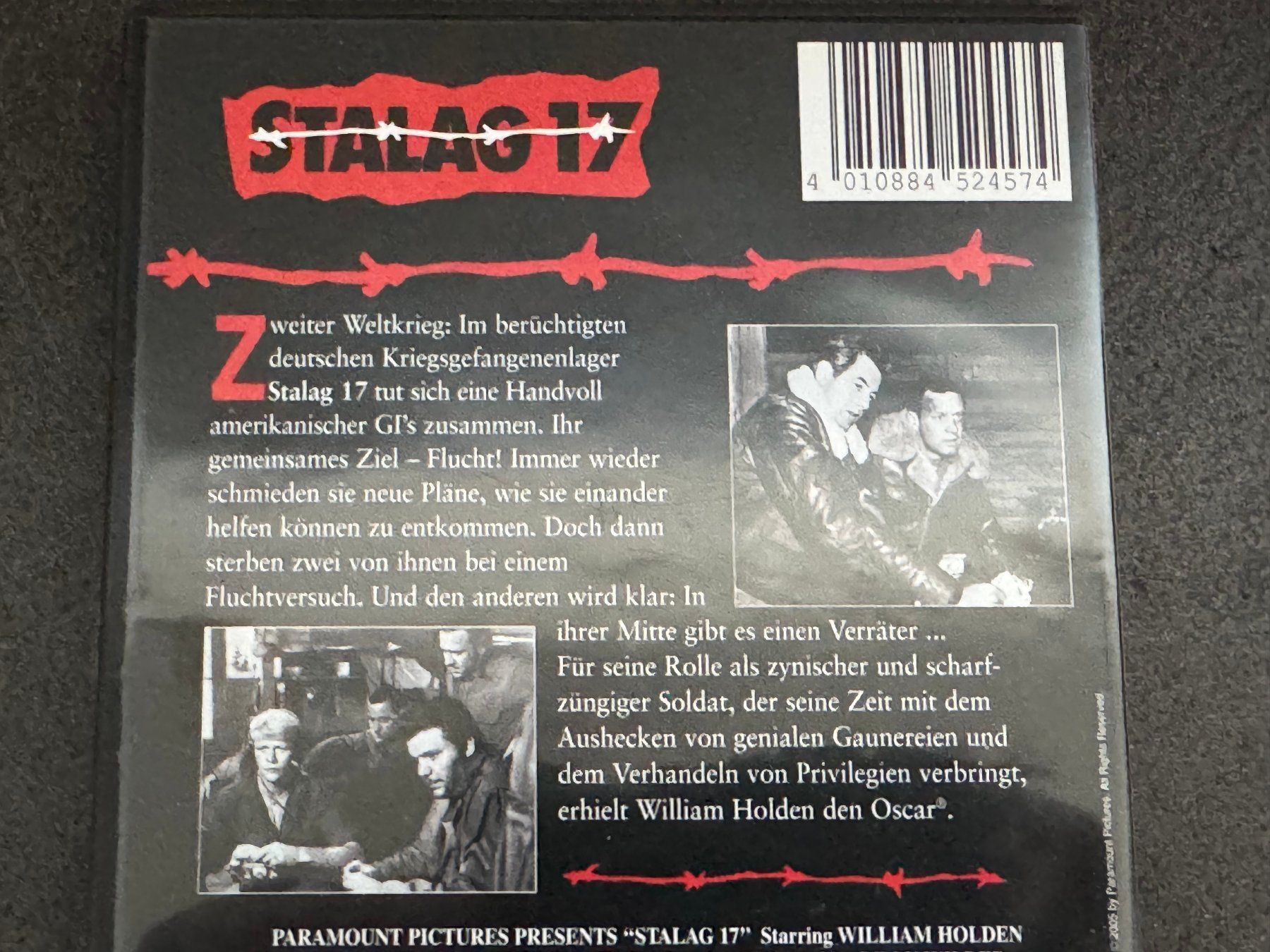Tutti i DVDs: STALAG 17 DVD EN/DE/IT/E – Usato da Fribourg venduto da tschjoly 2