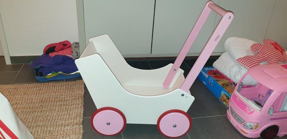  HABA Puppenwagen Herzen aus Holz (Gebraucht) in Niederbipp für CHF 29 Bildidee 