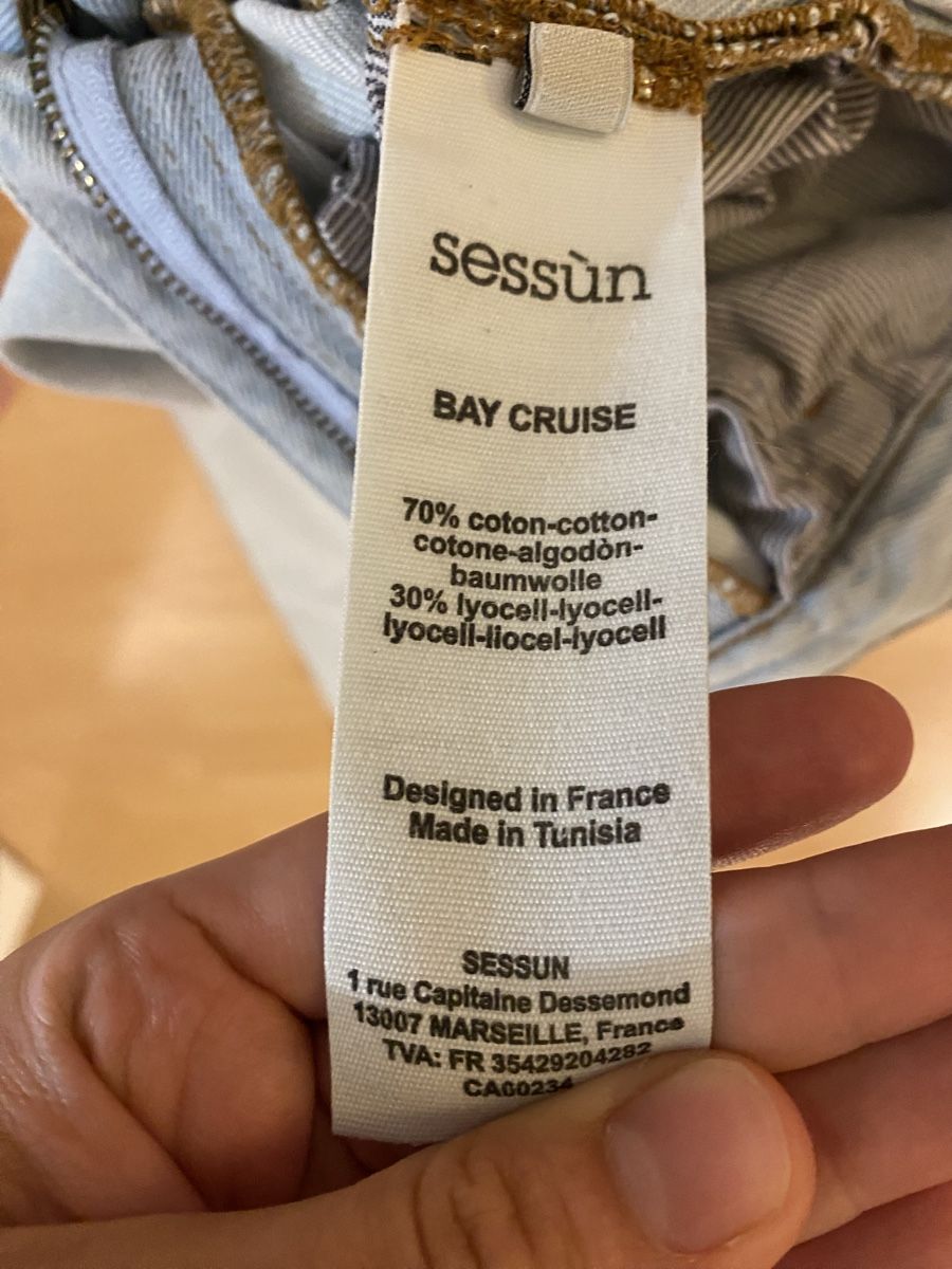 Sessun Jeans: Sessun Bay Cruise hellblaue Jeans Gr. 34 – Usato da Basel venduto da hea_pp2f 2