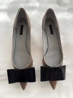 Louis Vuitton Pumps mit grosser Schleife, Grösse 40