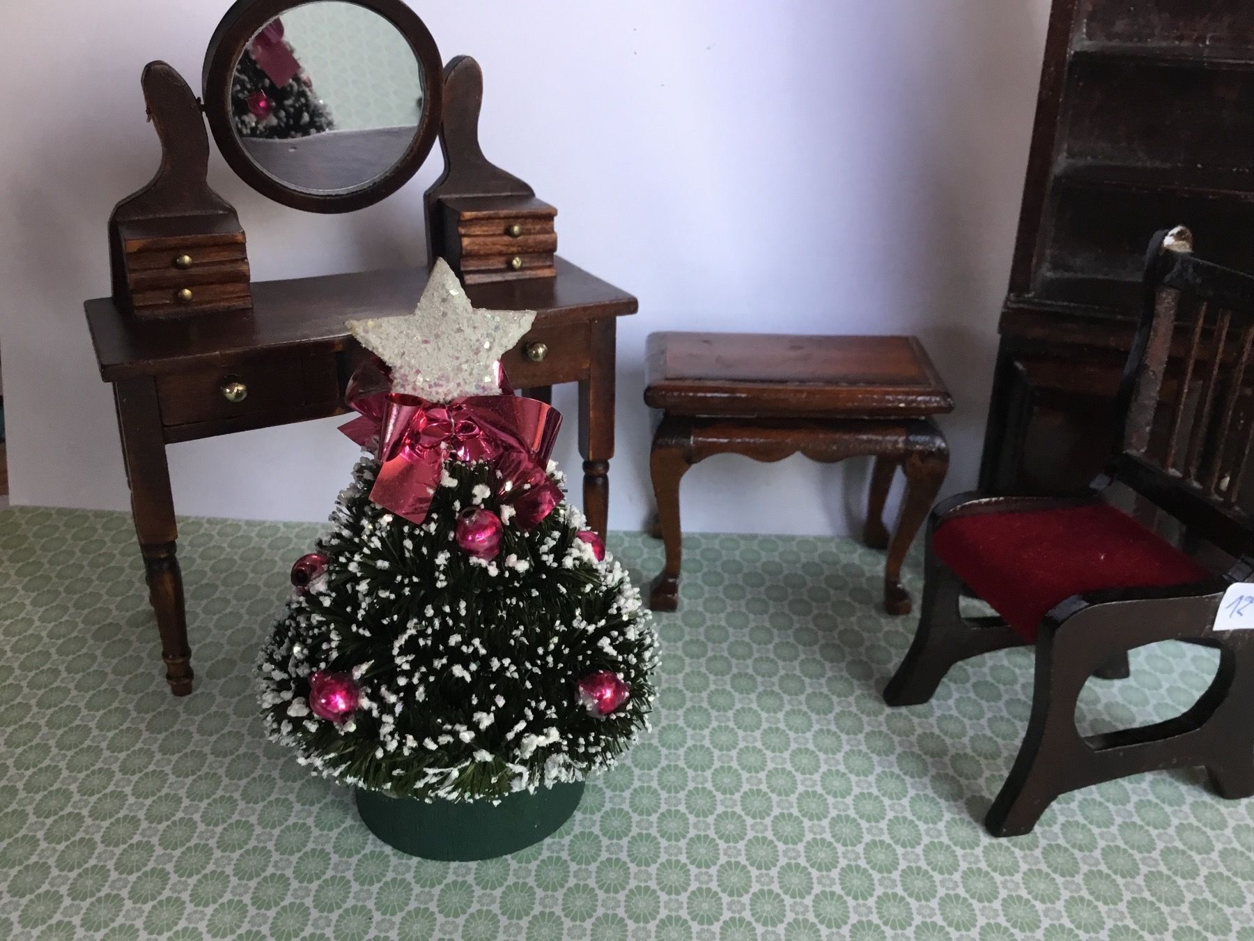 Alle Dekorationen: Alter kleiner Christbaum 1:12 – Gebraucht aus St. Gallen von chamilla 4