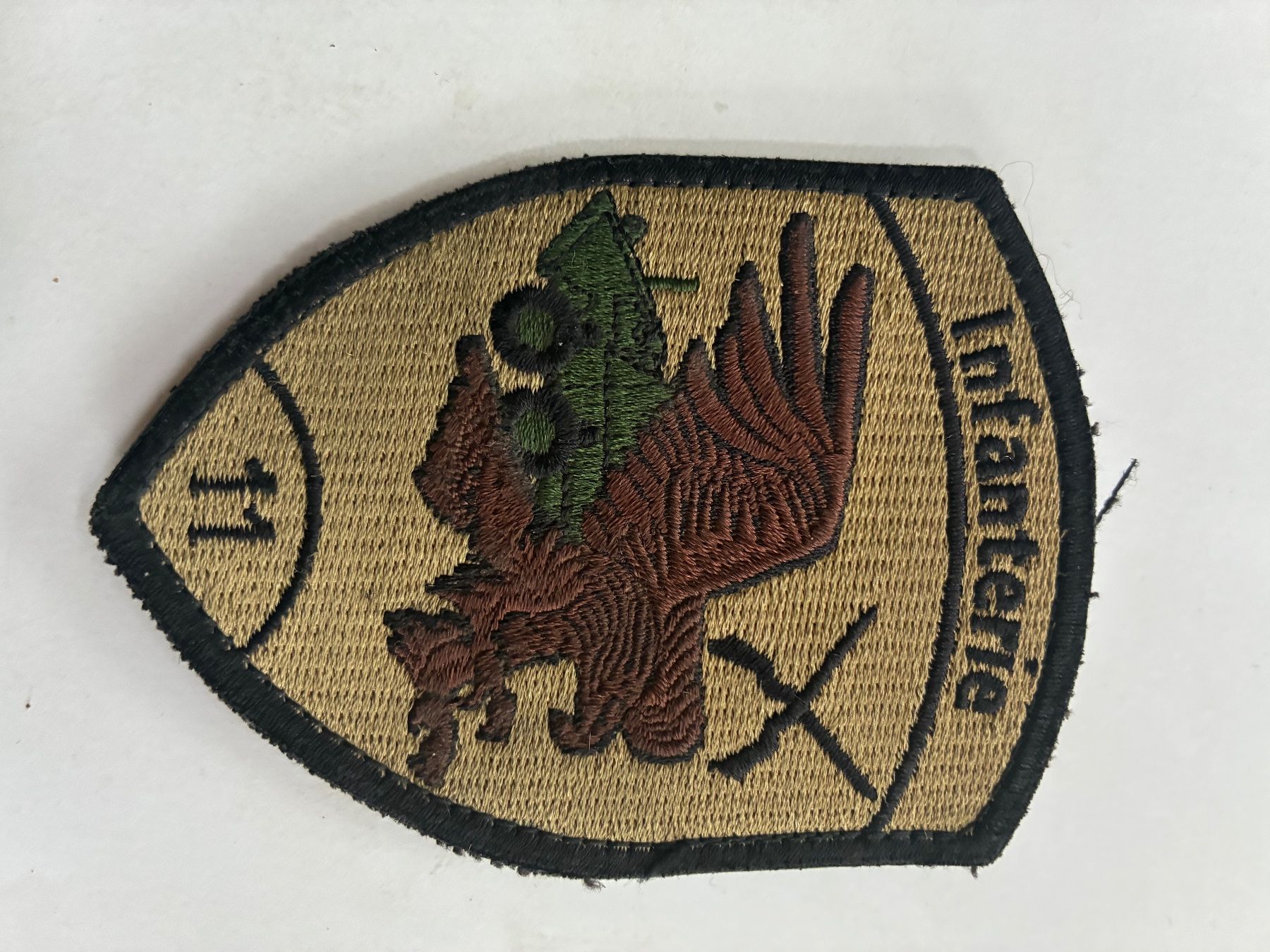 Schweizer Armee Toppe: Klett Infanterie. RS 11 – Usato da Oberiberg venduto da stab