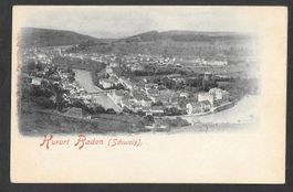 Baden Teilansicht mit Badhotels