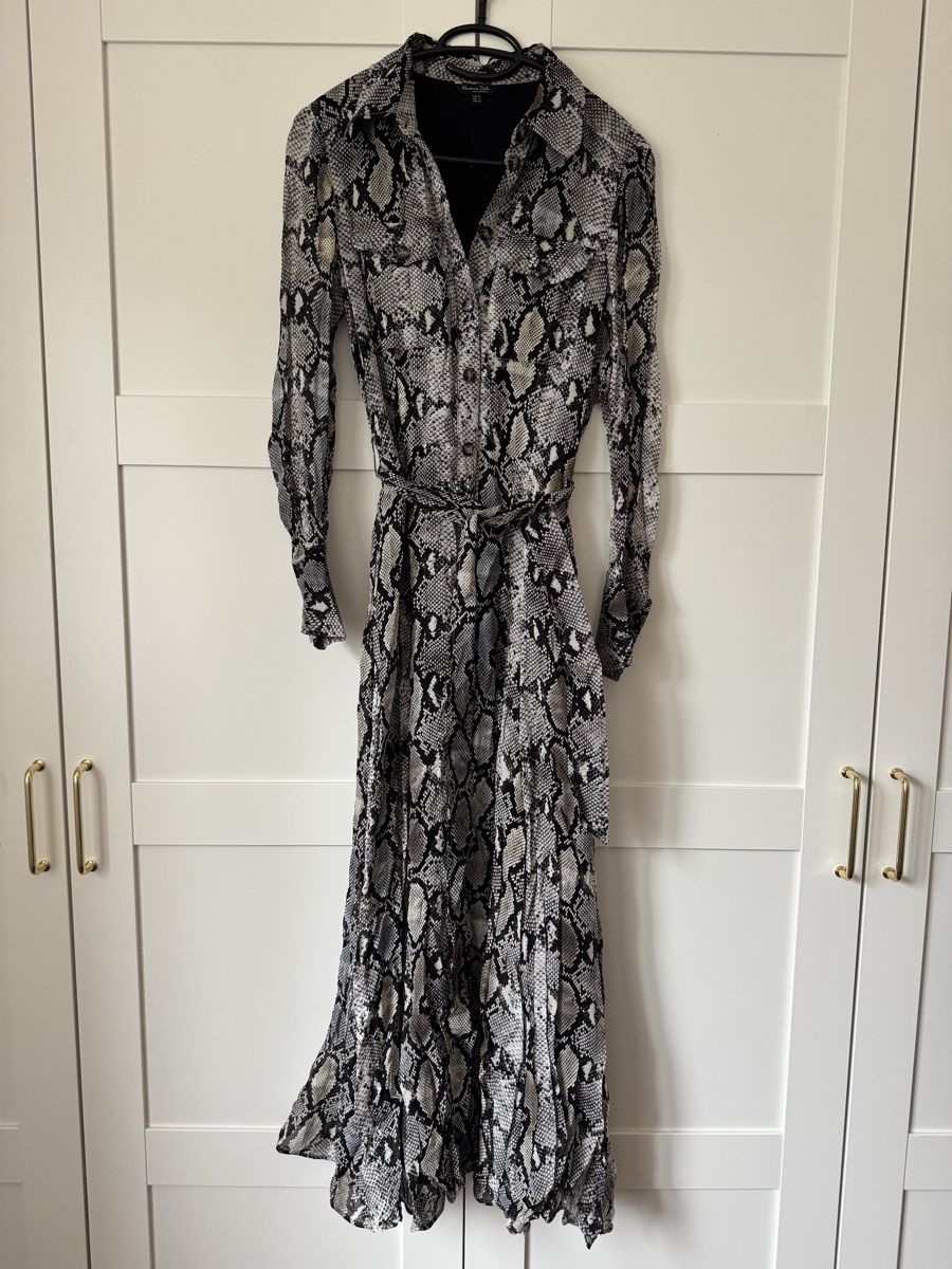 Massimo Dutti Vestiti: Schlangenmuster-Kleid von Massimo Dutti✨ – Nuovo (secondo la descrizione) da Ruggell venduto da mar_vq6b