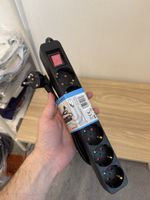 Steckdosenleiste 5fach 1.5m 3680W Neu Verlängerung