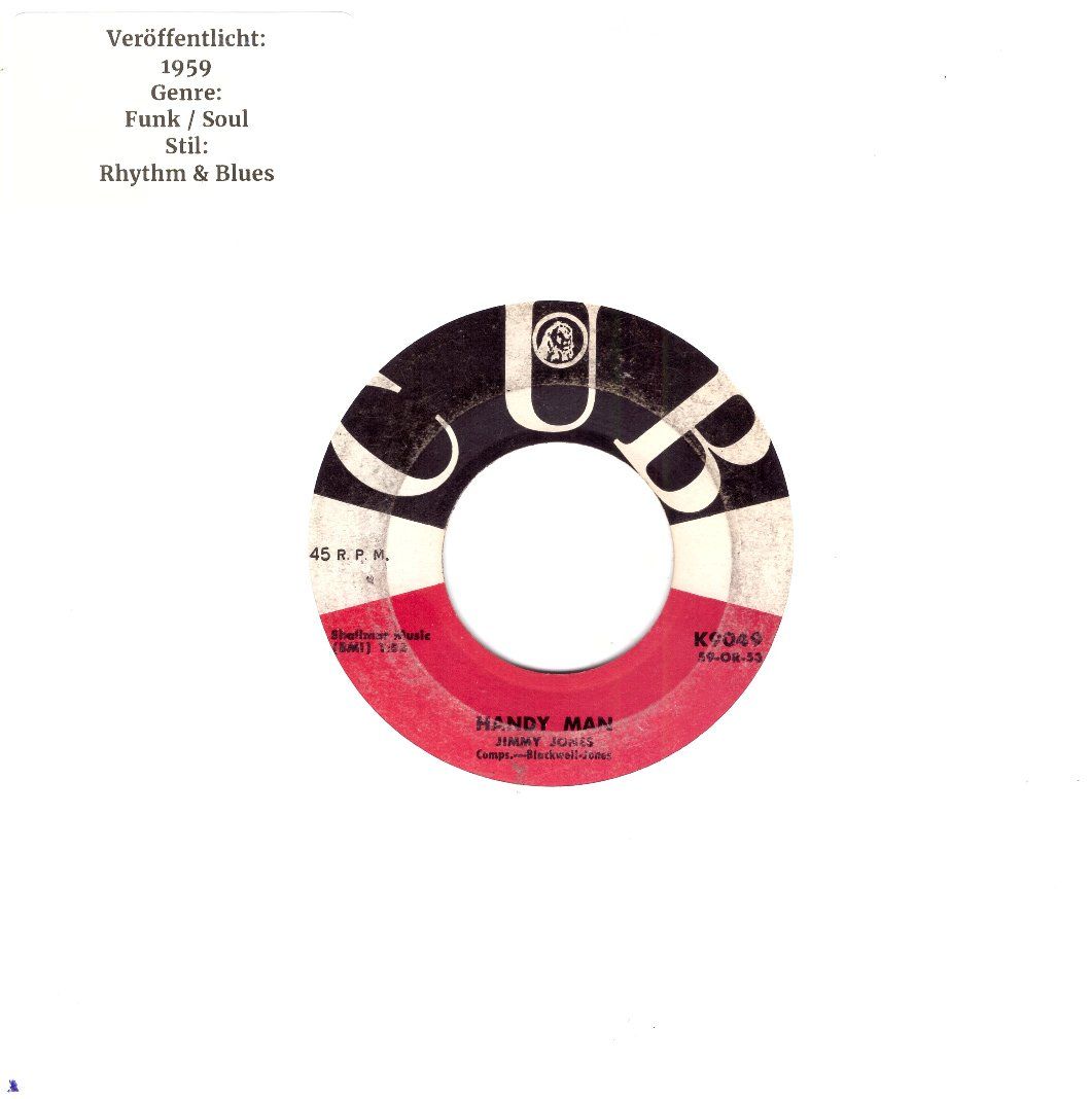 Dischi in vinile: JIMMY JONES – Usato da Bassersdorf venduto da house-of-vinyl