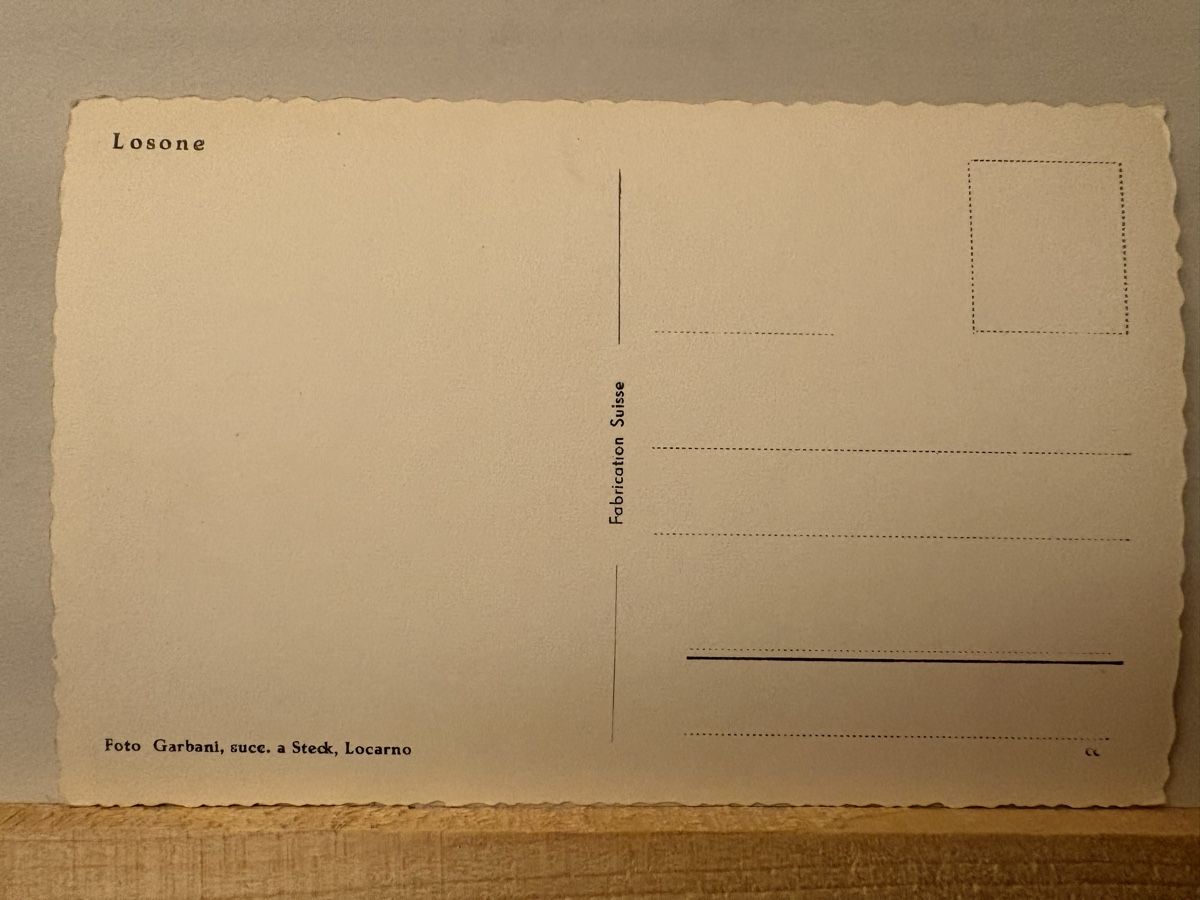 Cartoline postali: AK von Losone – Usato da Rümlang venduto da Kartenpost1 1