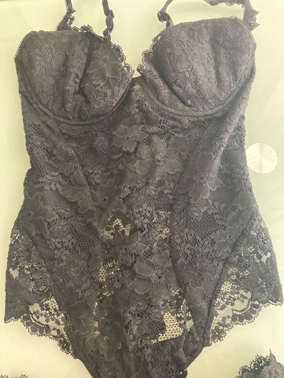 La Perla Body Gr Plus Slip Strupfhalter Schwarz Gr Kaufen Auf