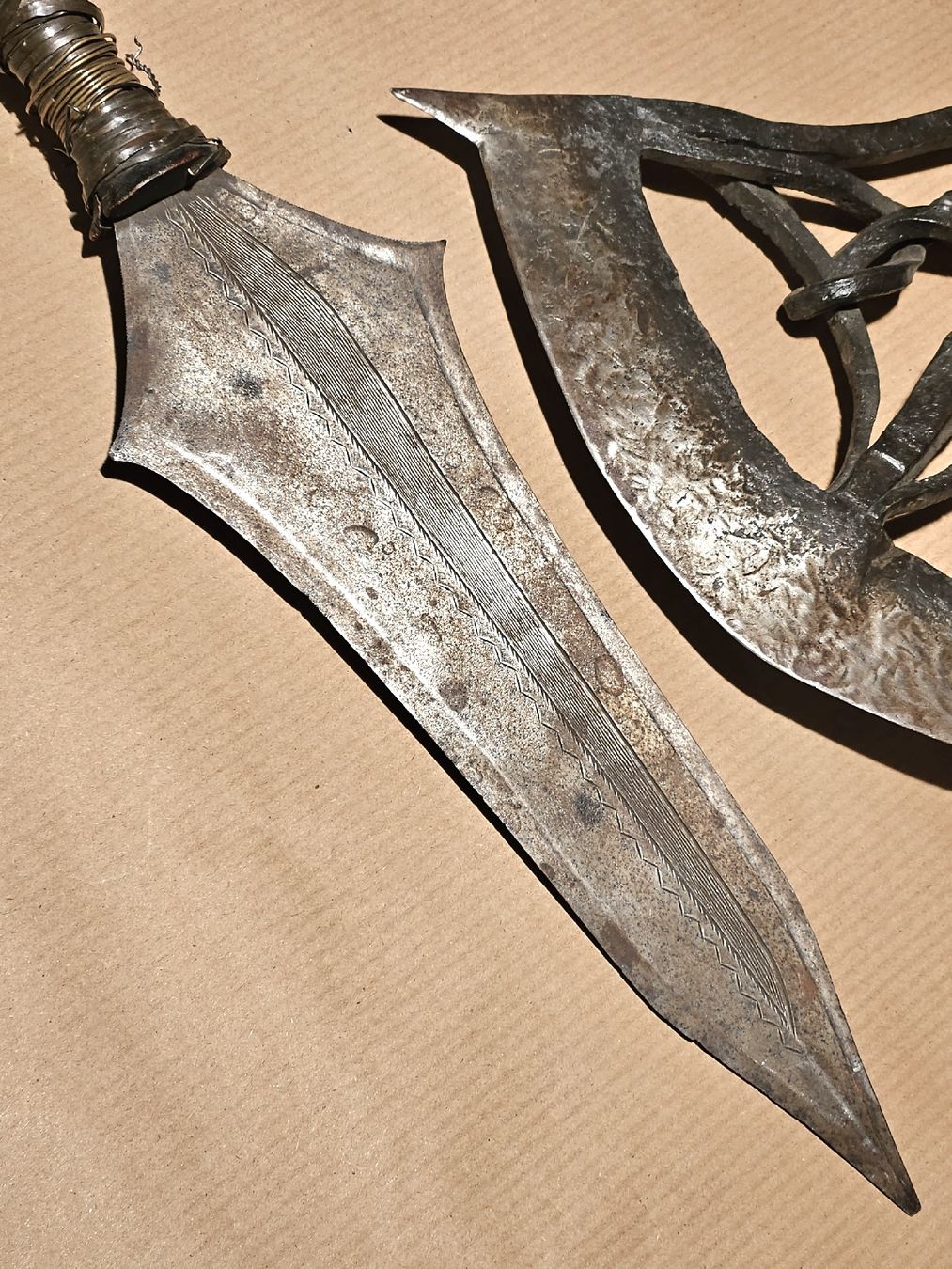 Armi bianche: ANTIKE ALTE AFRIKANISCHE WAFFEN ,KONGO. – Usato da Maschwanden venduto da OliverM05 7