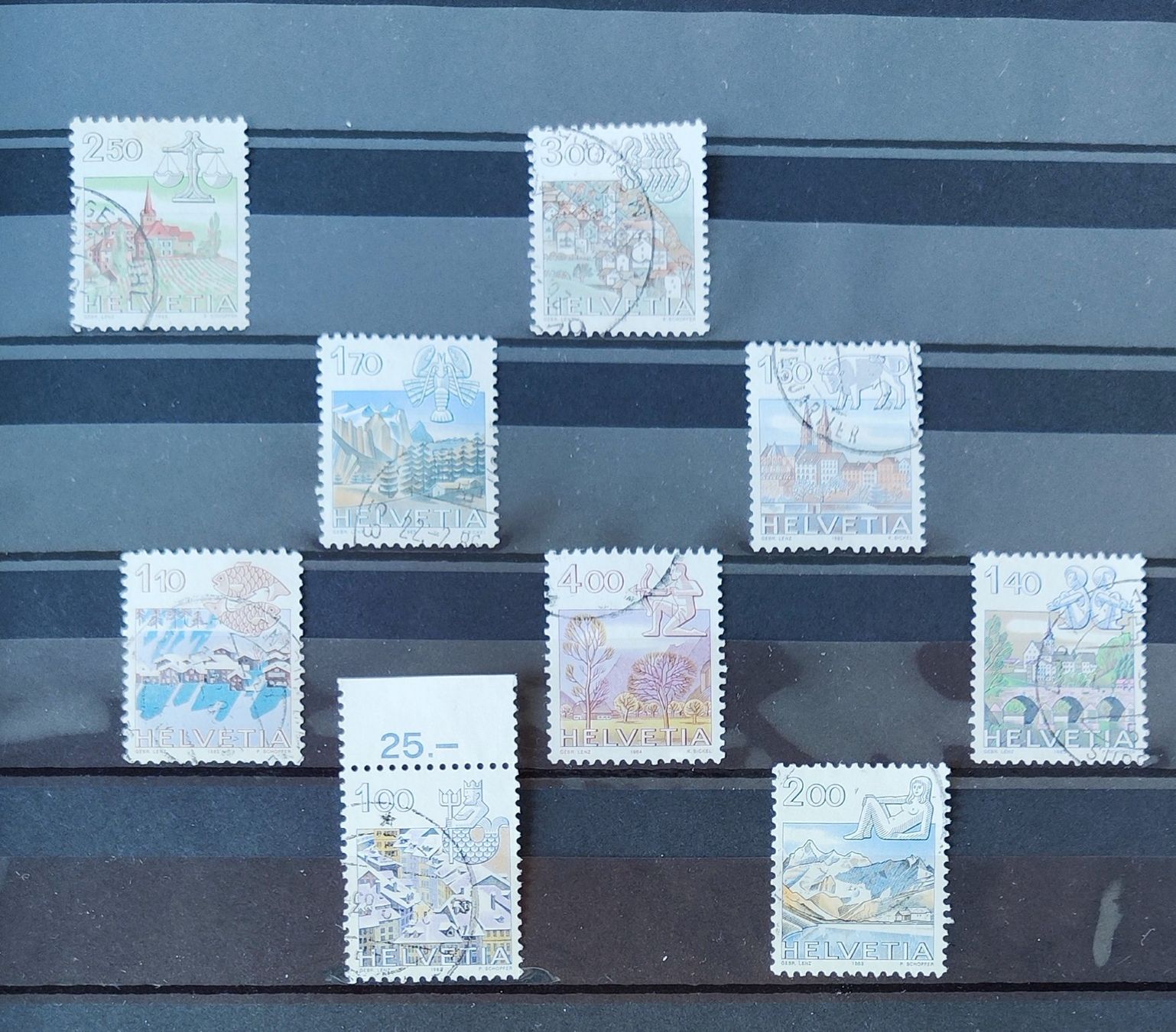 Alben: Briefmarkensammlung Schweiz – Gebraucht aus Lenzburg von Dani_Lenzburg 1