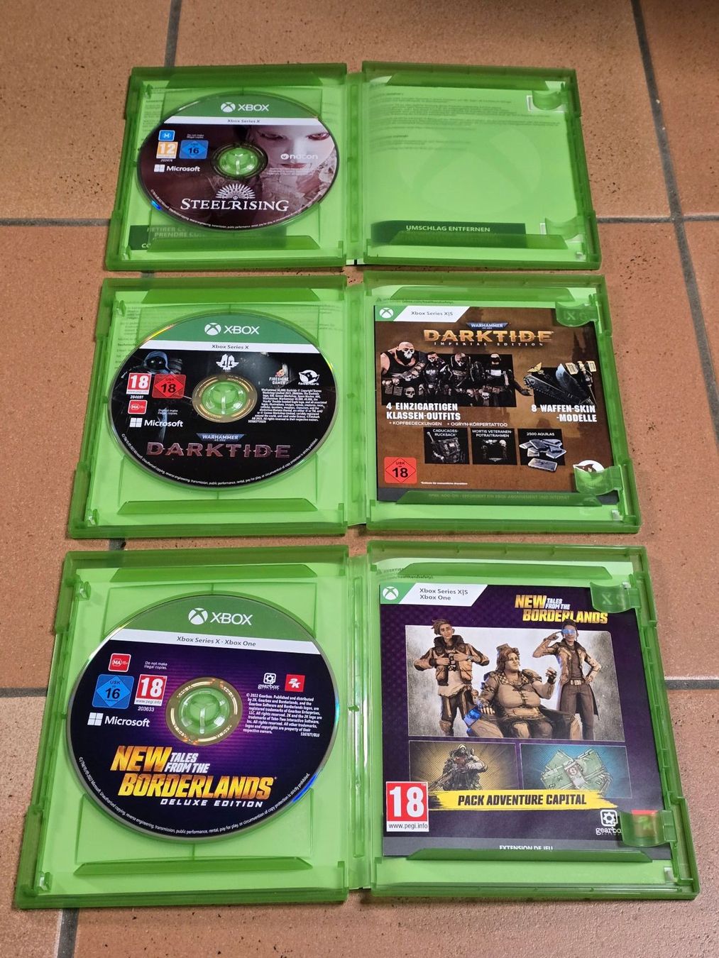 Jeux: 3 XBox Series X Spiele – D'occasion à Steinhausen par Oli_1981 1