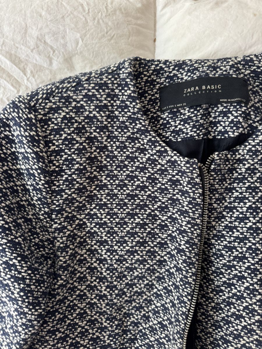 Zara Giacche: Veste Zara Basic, idéale pour la mi-saison - Taille S – Usato da Genève venduto da lejardindesvetements 2