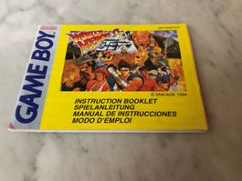 ANLEITUNG FÜR WORLD HEROES 2 JET NINTENDO GAME BOY