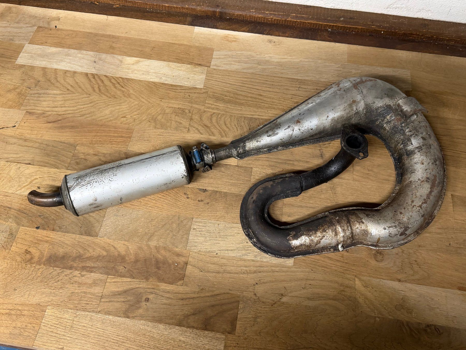 Sistemi di scarico: Rennauspuff Puch Proma (alte Version) – Usato da Bolken venduto da si.x.las 4