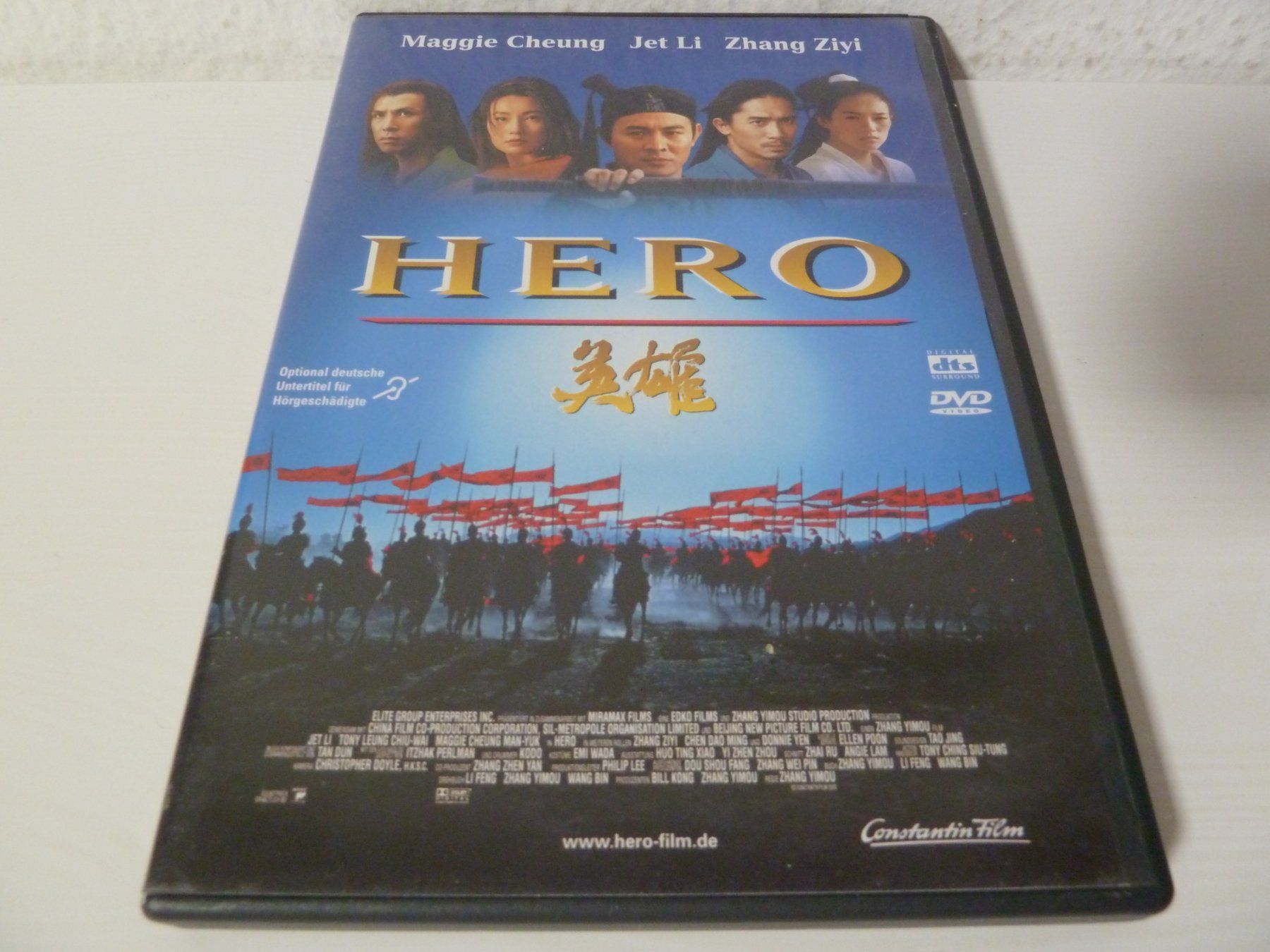 Tous les DVDs: Hero  [DVD] – D'occasion à Abtwil SG par Pfusius