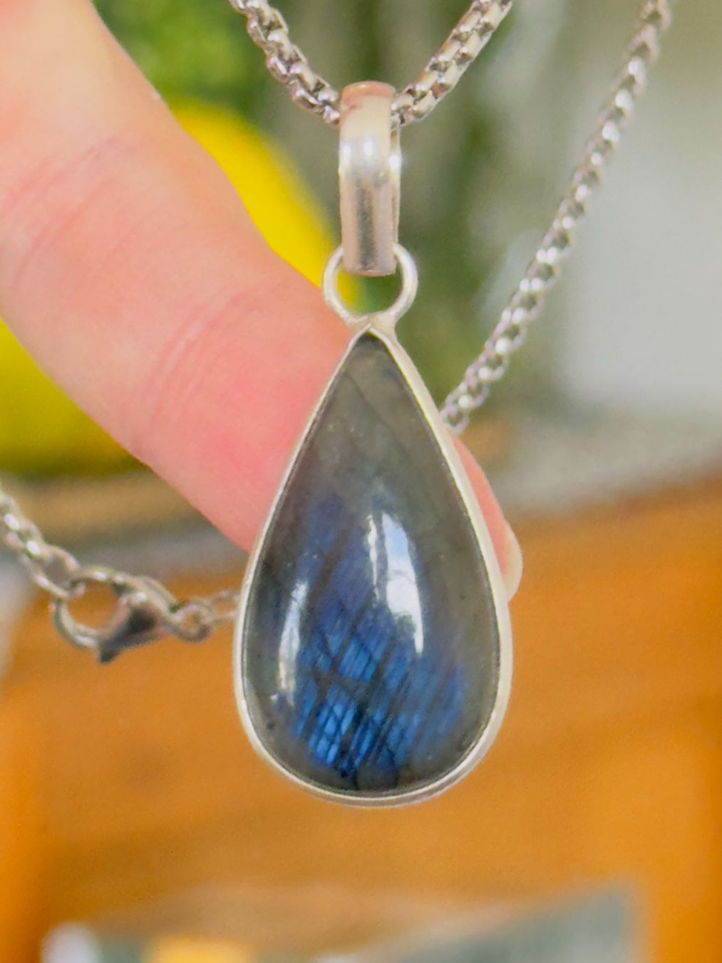 Catenine: Labradorite Gemstone Handmade Jewelry necklace – Nuovo e nell'imballaggio originale da Genève venduto da AGBERG 8