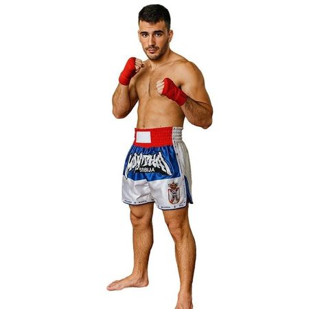 FIGHTERS - Muay Thai Shorts ELITE Serbien / XS bis XXL