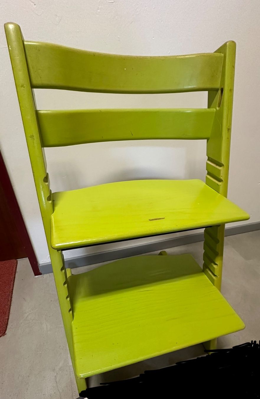 Stokke Seggioloni: Stokke TrippTrapp grün – Usato da Schönenbuch venduto da marisli80 1