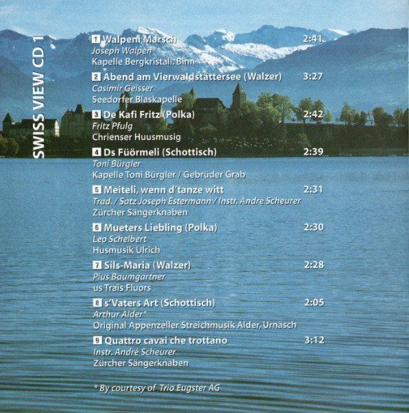 CD: Doppel-CD   S W I S S   V I E W – Nuovo e nell'imballaggio originale da Allmendingen b. BE venduto da MMC-MuMeCo 1