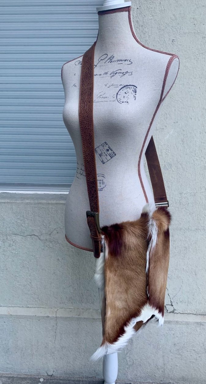 Borse: Splendide  SPRINGBOK  POSTMAN cuir d'antilope doublé – Usato da Martigny venduto da only__you 2