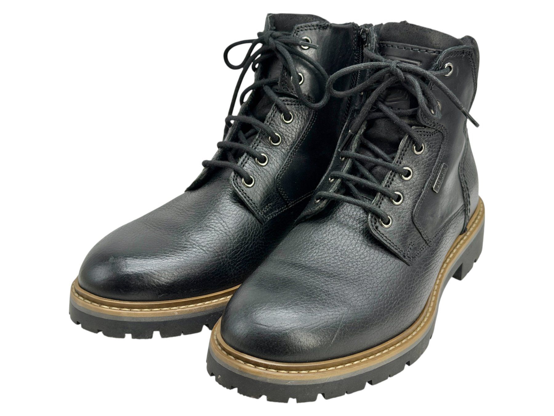 Herrenschuhe: Bottines AM en cuir noir lacées. Pointure 42 – Gebraucht aus Cossonay-Ville von PatineDuTemps 3