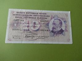 Schweiz 1963, 10 Franken