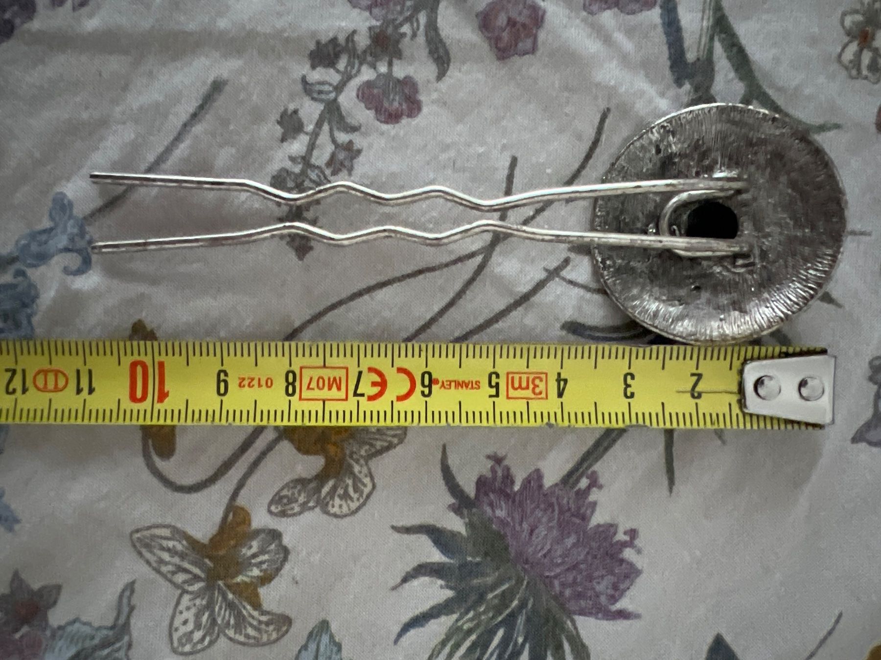 Accessori per capelli: Grosse Haarklammer/ Haarnadel mit Stein – Usato da Luterbach venduto da vatab 3