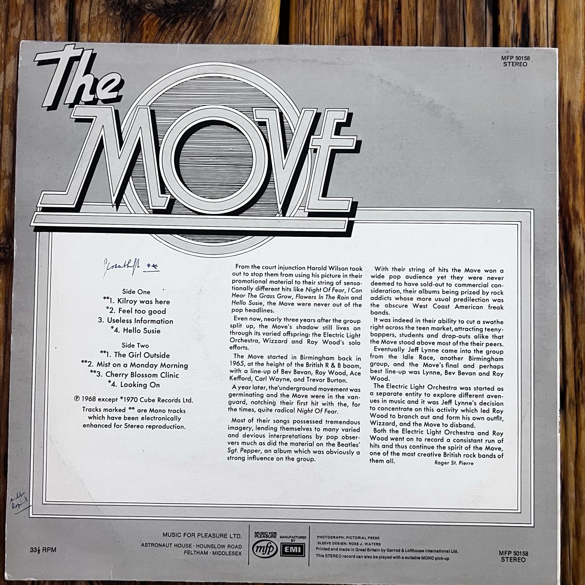 Dischi in vinile: The Move MFP 50158 - Vinyl – Usato da Umiken venduto da mar_p7n9 1
