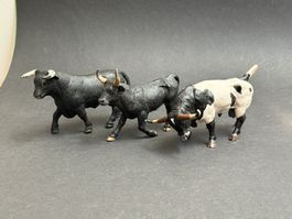 Schleich Safari Papo schwarzer Stier Stiere