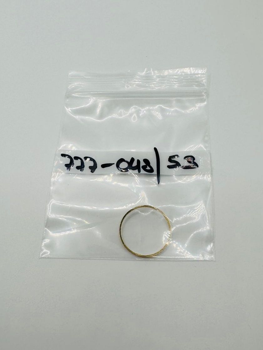 Anelli: Schlichter gold farbiger Ring - Grösse: 53 – Nuovo e nell'imballaggio originale da Frutigen venduto da glanzvolles.leben 2