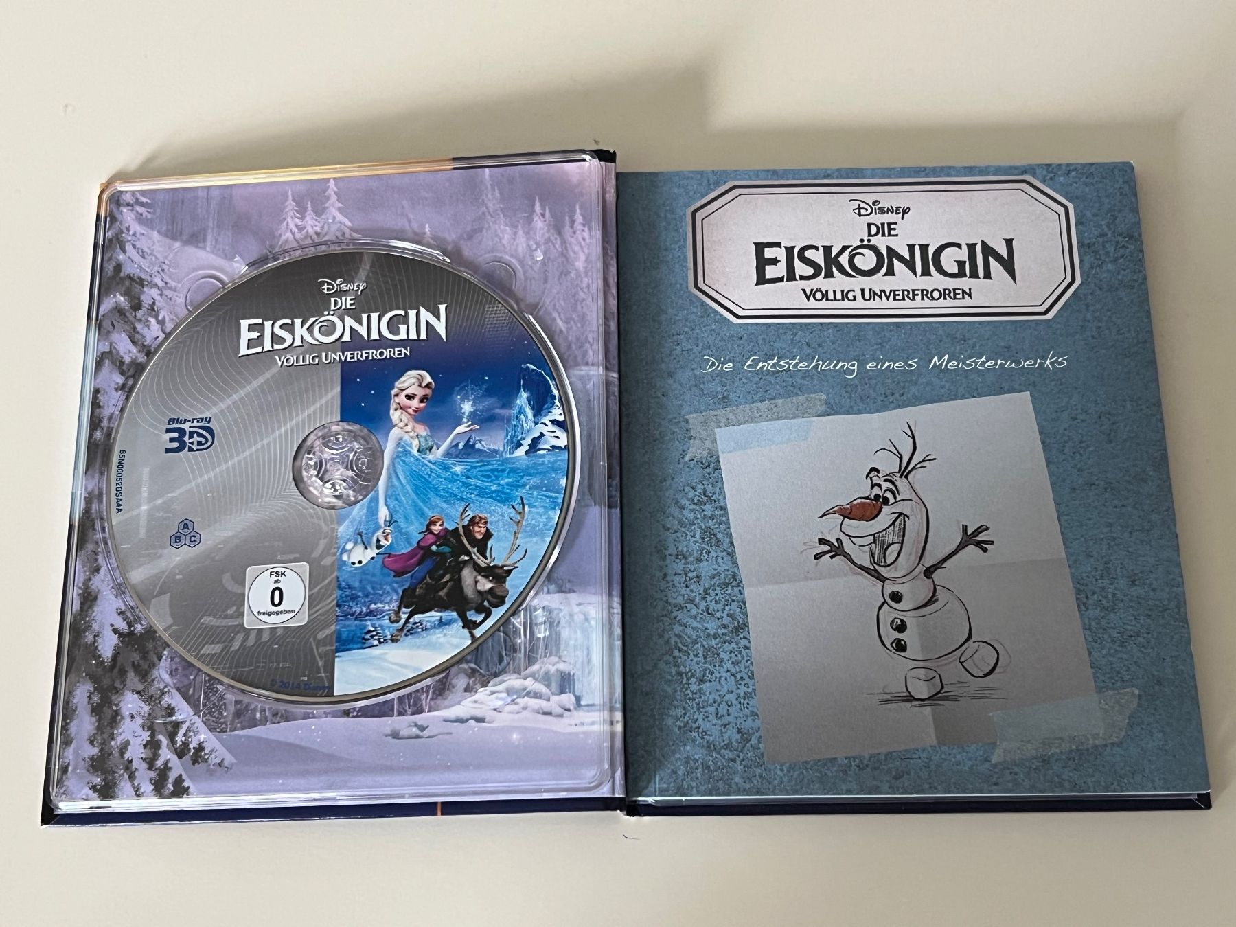 Alle DVDs: Die Eiskönigin 3D + 2D Blu-ray Collectors Edition Mediabook – Gebraucht aus Altstätten SG von sheamus 2