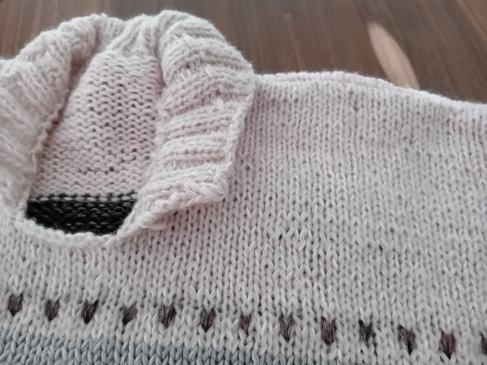 Pullover & Sweatshirts: Winter Strickpullover mit Kragen, Grösse 40 top! – Neu (gemäss Beschreibung) aus Burgdorf von carodesign1 3