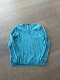 Kaschmirpulli schönes blau-grün