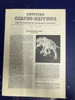 Circus Zeitung 1955
