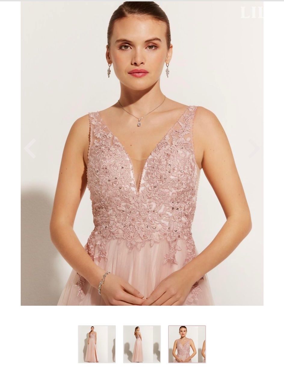 Vestiti: Ballkleid/Abendkleid, hellrosé, Gr. 36 – Usato da Buchrain venduto da Fabs279