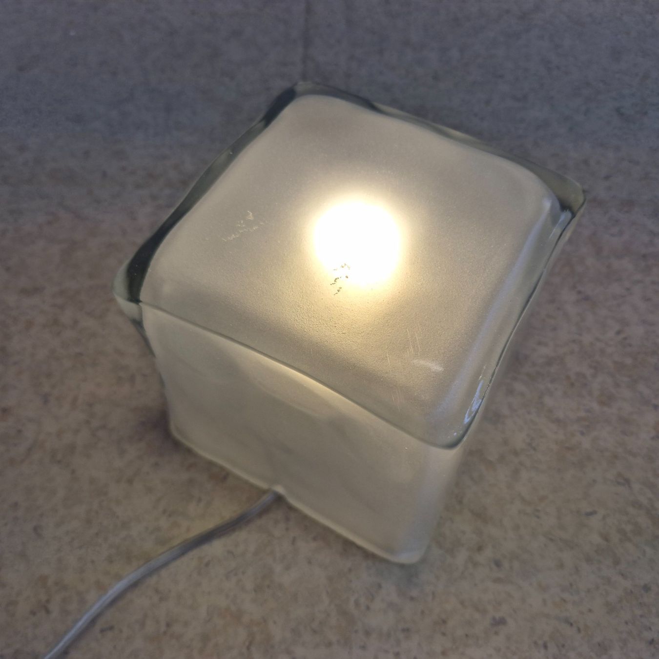 Ikea Lampade: Ikea Iviken 1990 Ice Cube Tischleuchte Eiswürfel - Lampe – Usato da Nottwil venduto da Wondewa-Shop 2