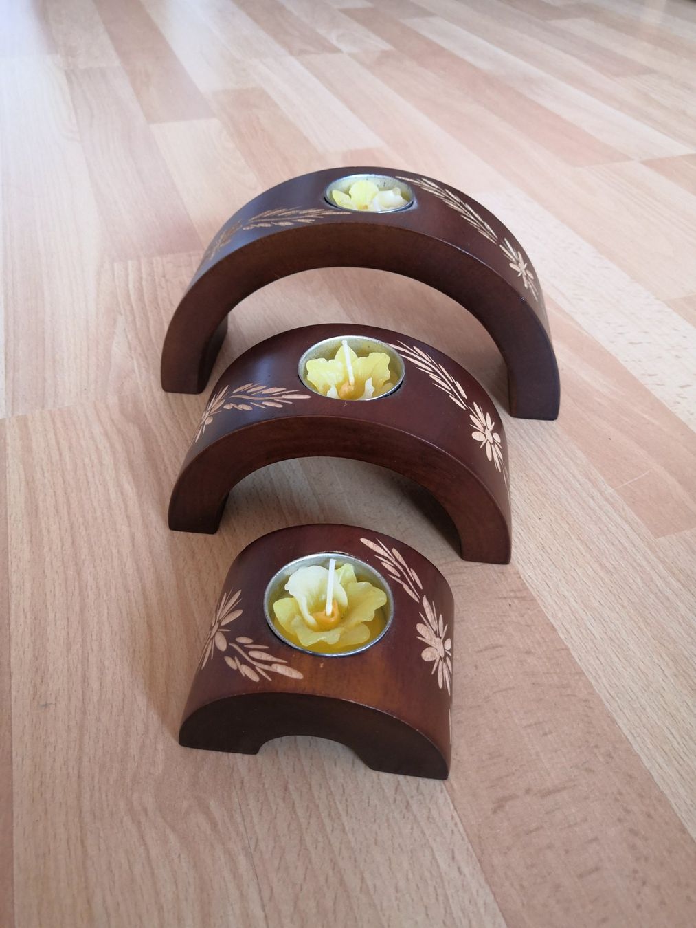 Kerzenständer: Kerzenhalter, Kerzenständer aus Thailand – Neu (gemäss Beschreibung) aus Rothenburg von RaSab 2