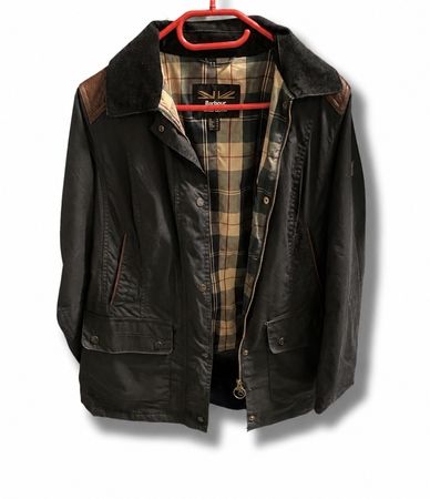 Barbour wax jacket by Landrover dark green