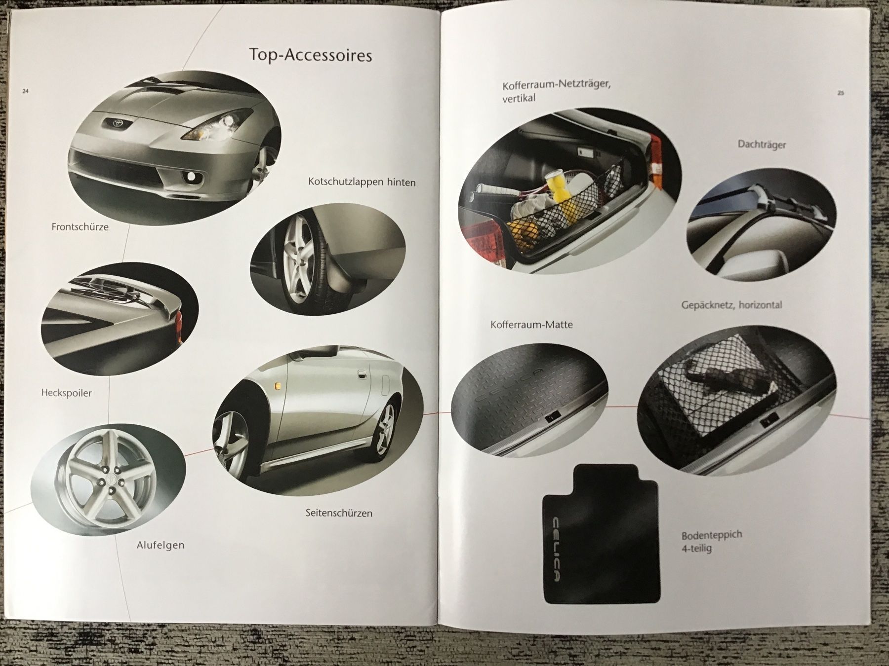 Toyota Dokumente: Toyota Celica Verkaufsprospekt 2001 – Gebraucht aus Scherzingen von Starseller62 7