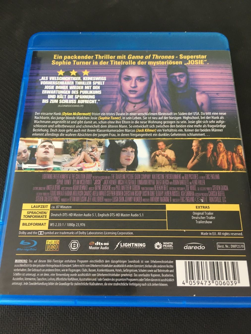 Tutti i DVDs: Josie [Blu-ray] – Usato da St.Gallen venduto da MedienJoe 1