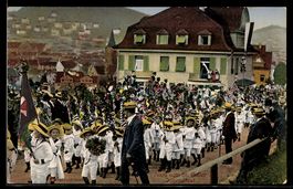 AK St. Gallen, Jugendfest, Aufmarschstrasse