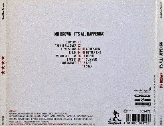 CDs: Mr Brown – It's All Happening – Gebraucht aus St.Gallen von jalamusic 1