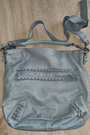 Liebeskind Tasche Leder Blau Handta...