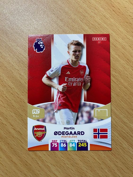 Panini Premier League 2024 Martin Ödegard Kaufen auf Ricardo