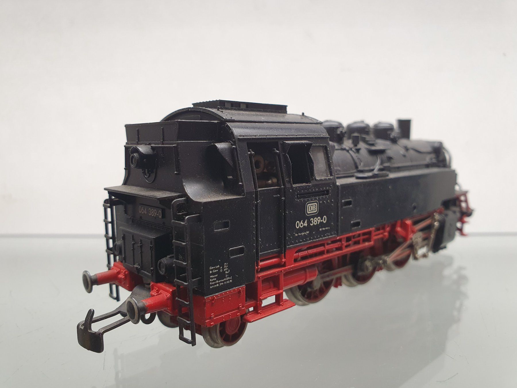 Fleischmann Modellini di ferrovie: FLEISCHMANN:DC: DB TENDERDAMPFLOK BR 064 OVP – Usato da Biglen venduto da taunus82 3