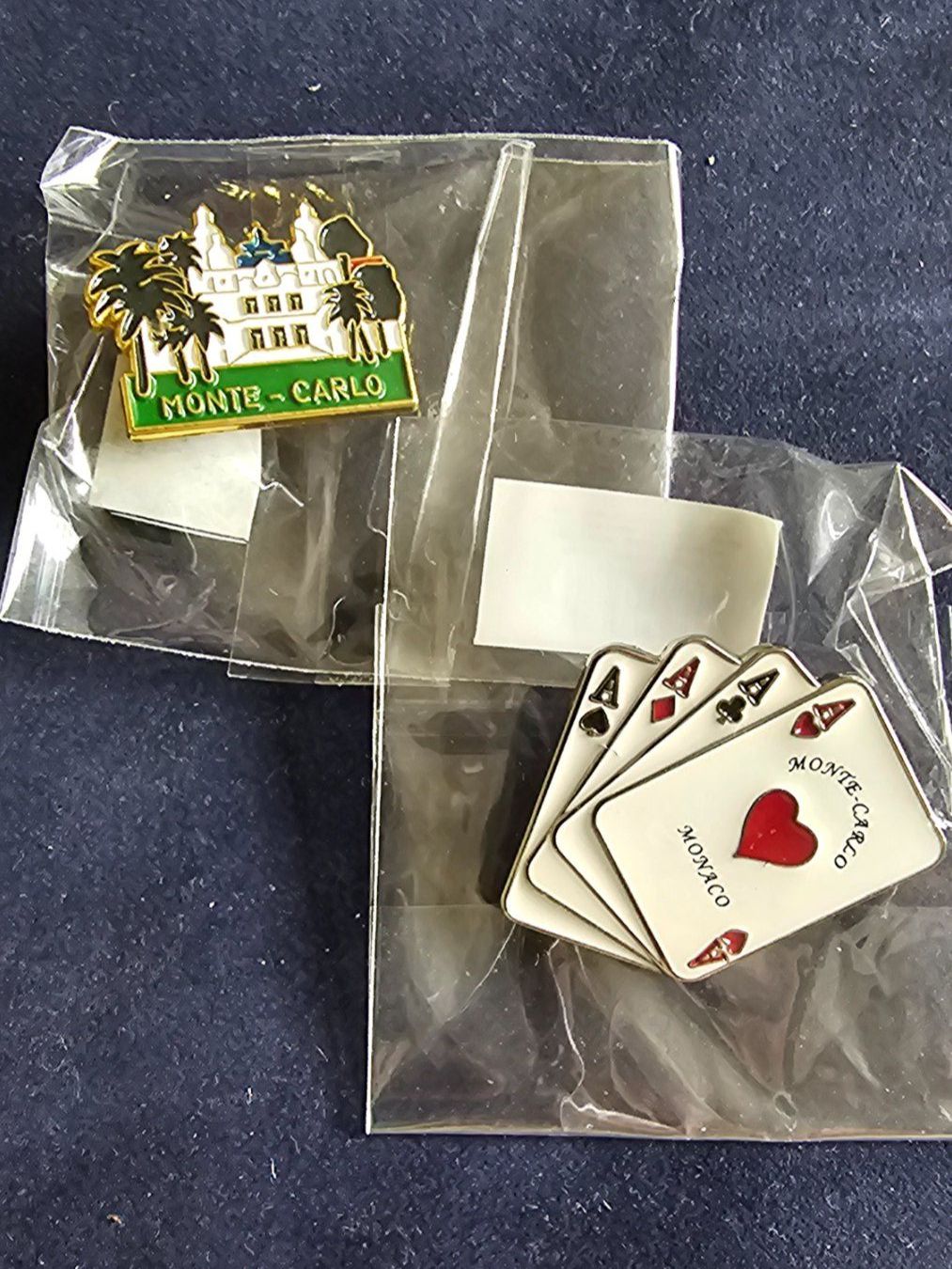 Plaketten & Abzeichen: 2 Pin-Set Monaco Monte-Carlo – Neu und originalverpackt aus St Gallen von golov80