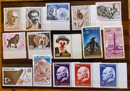 MONACO timbres neufs **, 1975-76