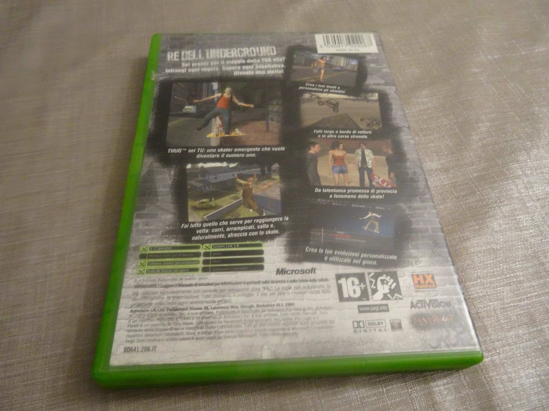 Microsoft Giochi: Tony Hawks Underground - XBOX – Usato da Olten venduto da Disc-Ausverkauf 2